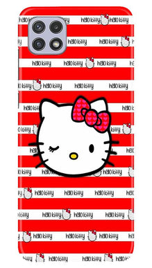 Hello Kitty Mobile Back Case for Samsung Galaxy A22 (Design - 364)