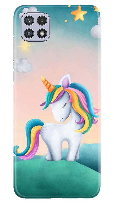 Unicorn Mobile Back Case for Samsung Galaxy A22 (Design - 366)