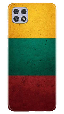 Color Pattern Mobile Back Case for Samsung Galaxy A22 (Design - 374)