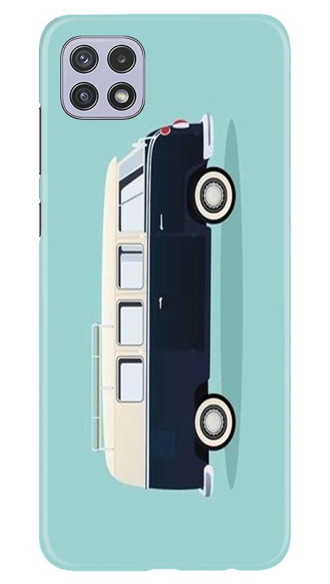 Travel Bus Mobile Back Case for Samsung Galaxy A22 (Design - 379)
