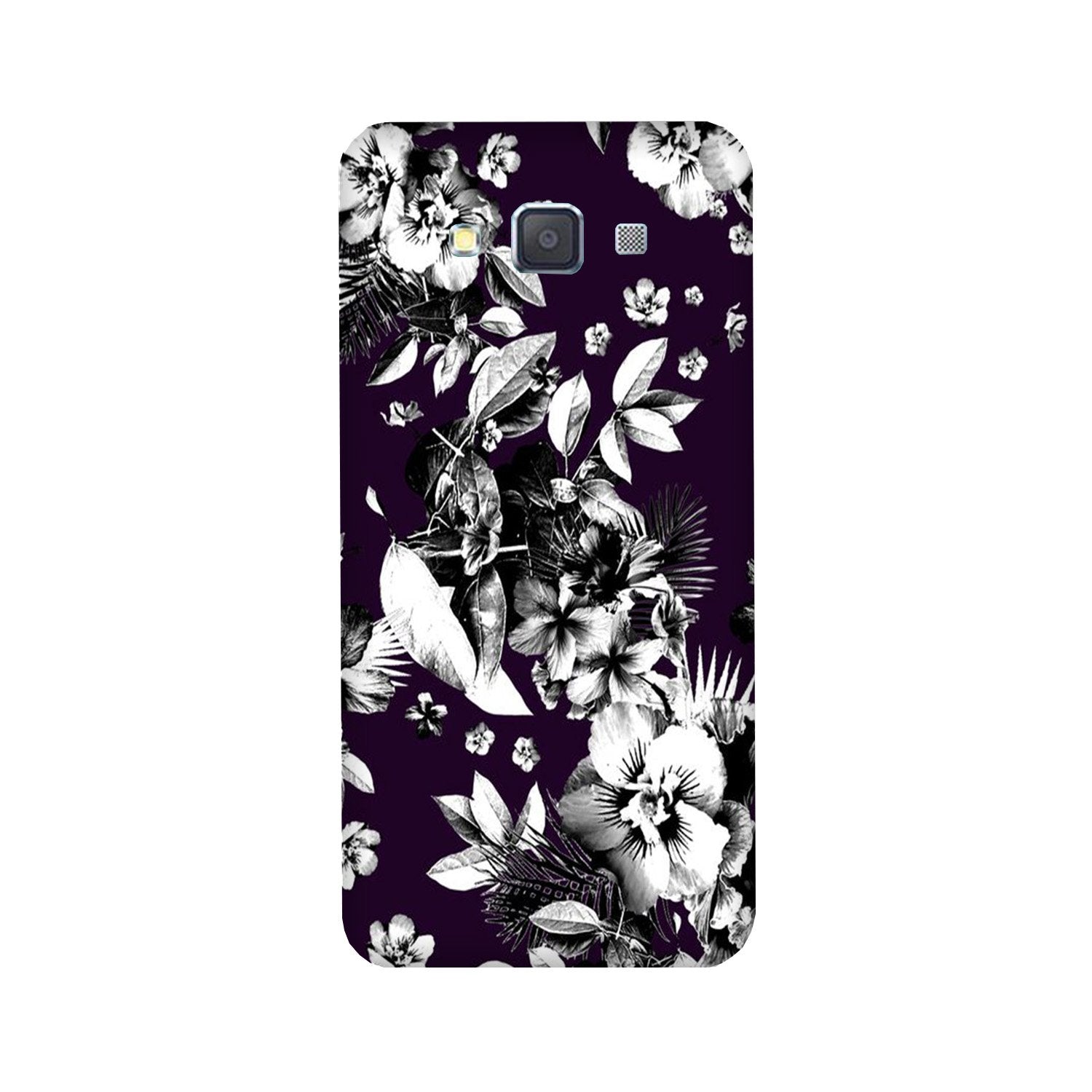 white flowers Case for Galaxy Grand Prime