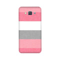 Pink white pattern Case for Galaxy E7