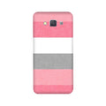 Pink white pattern Case for Galaxy A7 (2015)