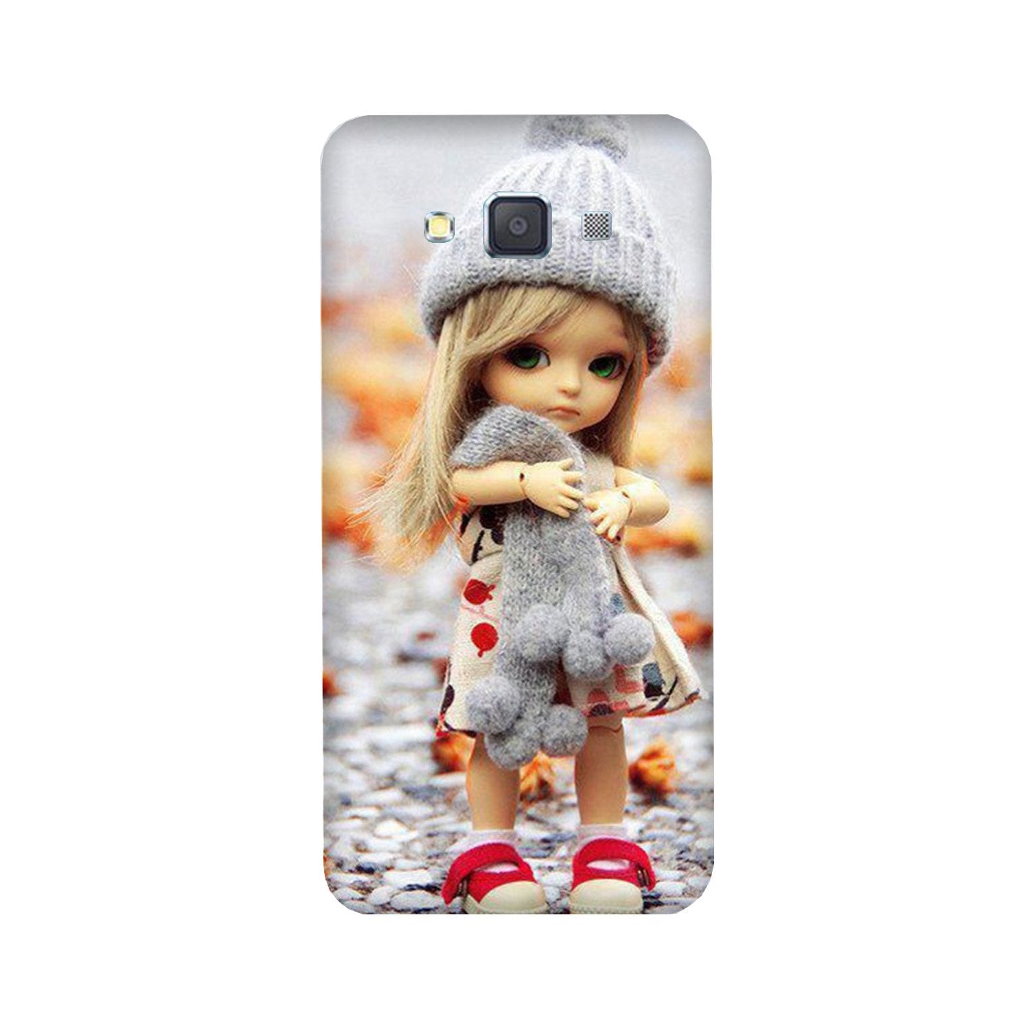 Cute Doll Case for Galaxy E5