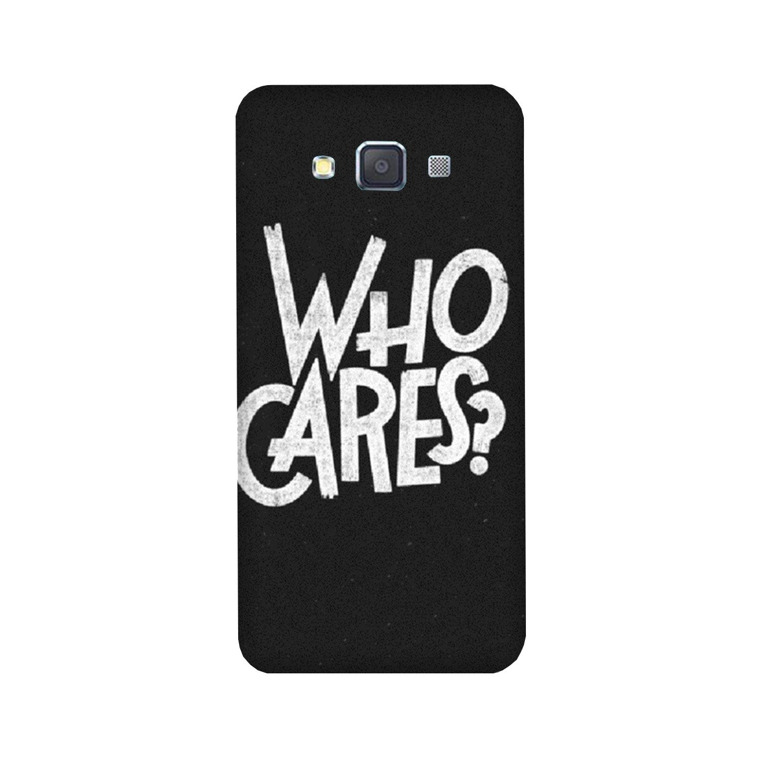 Who Cares Case for Galaxy Grand Prime