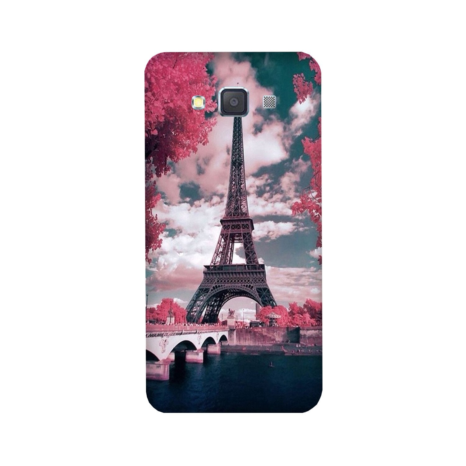 Eiffel Tower Case for Galaxy E7(Design - 101)
