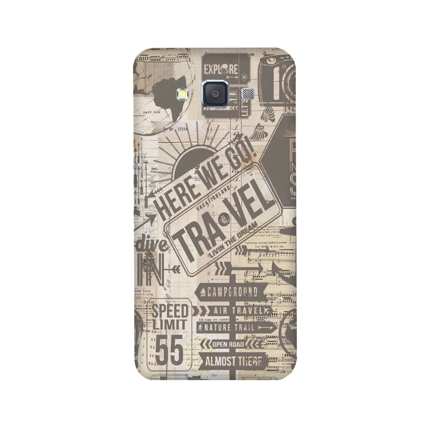Travel Case for Galaxy ON5/ON5 Pro(Design - 104)
