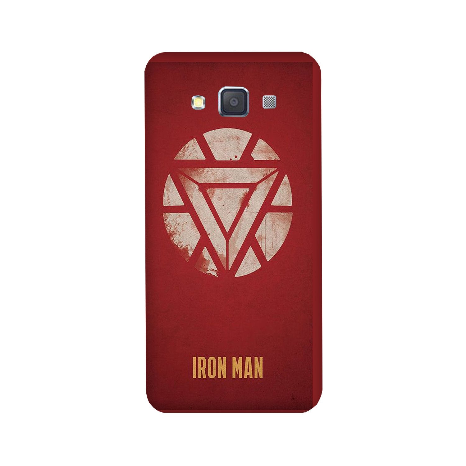 Iron Man Superhero Case for Galaxy E5(Design - 115)