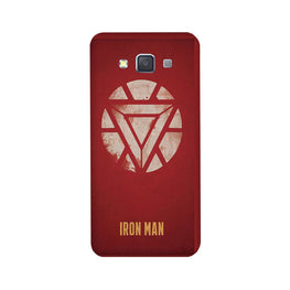 Iron Man Superhero Case for Galaxy E5(Design - 115)