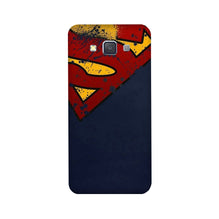 Superman Superhero Case for Galaxy J7 (2016)  (Design - 125)
