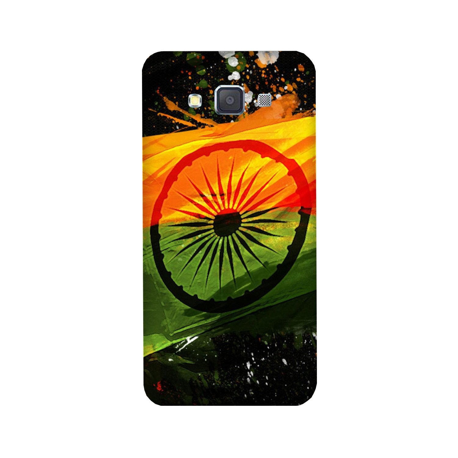 Indian Flag Case for Galaxy E5  (Design - 137)