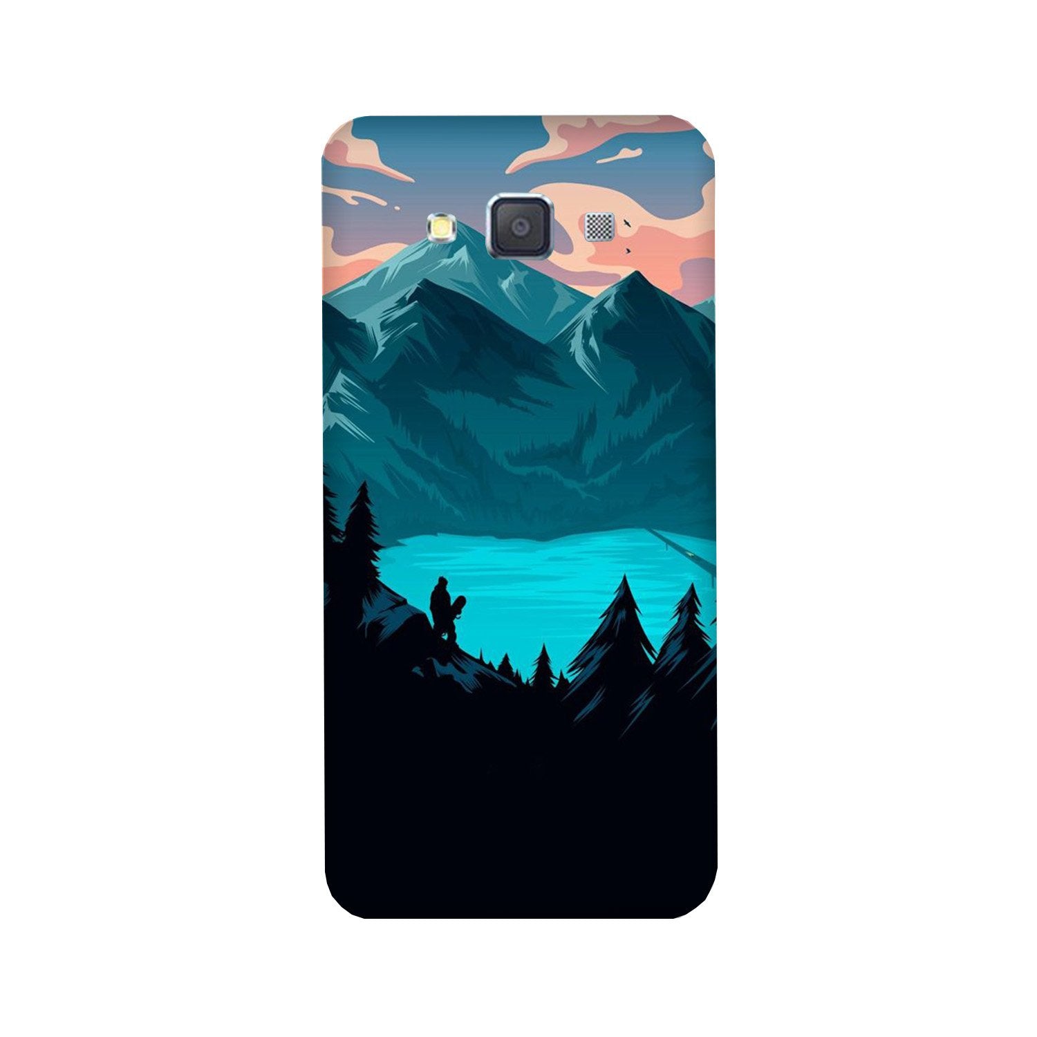 Mountains Case for Galaxy E5 (Design - 186)
