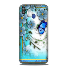 Blue Butterfly Case for Samsung Galaxy M20