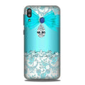 Shinny Blue Background Case for Samsung Galaxy M20
