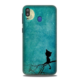 Moon cat Case for Samsung Galaxy M20