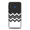 Black white Pattern2Case for Samsung Galaxy M20