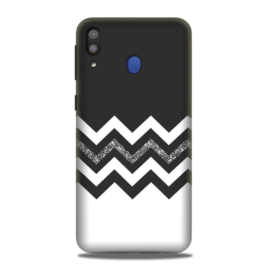 Black white Pattern2Case for Samsung Galaxy M20