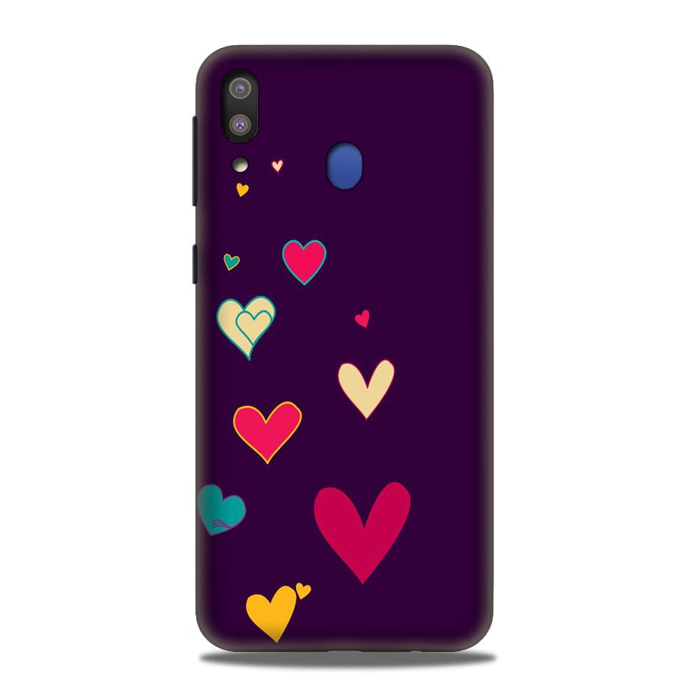 Purple Background Case for Samsung Galaxy A30(Design - 107)