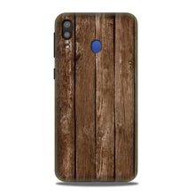 Wooden Look Case for Samsung Galaxy M20  (Design - 112)