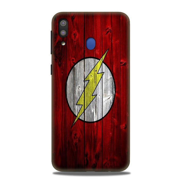 Flash Superhero Case for Samsung Galaxy M20  (Design - 116)