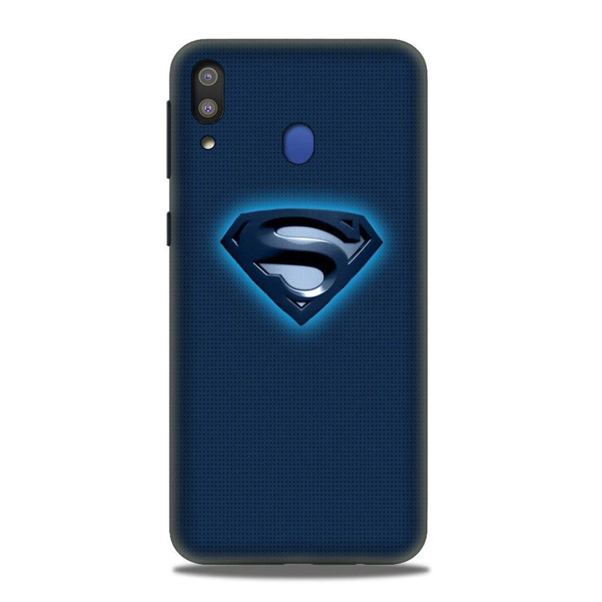 Superman Superhero Case for Samsung Galaxy M20  (Design - 117)