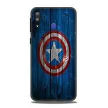 Captain America Superhero Case for Samsung Galaxy M20  (Design - 118)