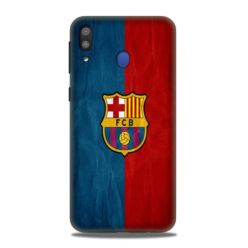 FCB Football Case for Samsung Galaxy M20  (Design - 123)