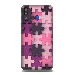 Puzzle Case for Samsung Galaxy M20 (Design - 199)
