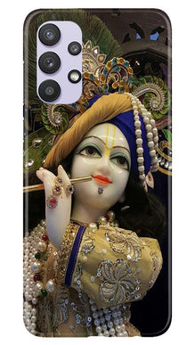 Lord Krishna3 Mobile Back Case for Samsung Galaxy A32 (Design - 18)