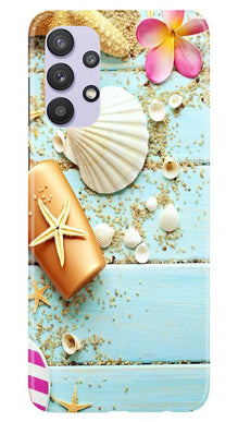 Sea Shells Mobile Back Case for Samsung Galaxy A32 (Design - 63)