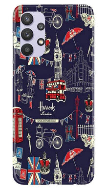 Love London Mobile Back Case for Samsung Galaxy A32 (Design - 75)