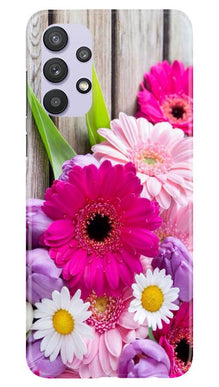 Coloful Daisy2 Mobile Back Case for Samsung Galaxy A32 (Design - 76)