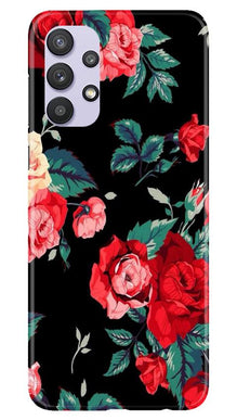 Red Rose2 Mobile Back Case for Samsung Galaxy A32 (Design - 81)