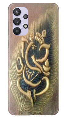 Lord Ganesha Mobile Back Case for Samsung Galaxy A32 (Design - 100)