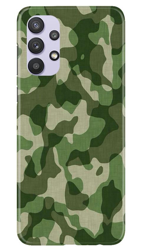 Army Camouflage Case for Samsung Galaxy A32(Design - 106)