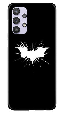 Batman Superhero Mobile Back Case for Samsung Galaxy A32  (Design - 119)
