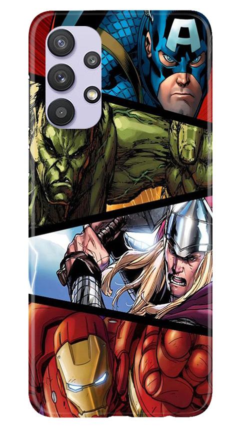Avengers Superhero Case for Samsung Galaxy A32(Design - 124)