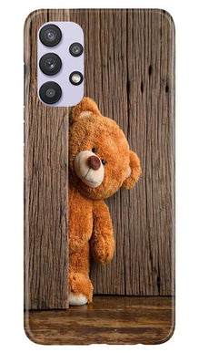 Cute Beer Mobile Back Case for Samsung Galaxy A32  (Design - 129)