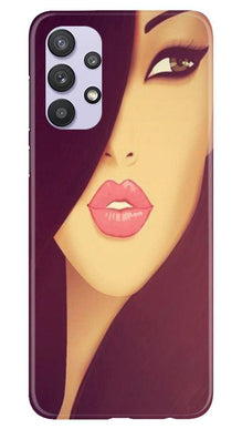 Girlish Mobile Back Case for Samsung Galaxy A32  (Design - 130)