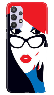 Girlish Mobile Back Case for Samsung Galaxy A32  (Design - 131)