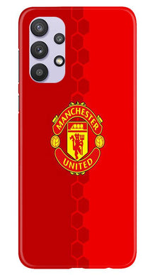 Manchester United Mobile Back Case for Samsung Galaxy A32  (Design - 157)