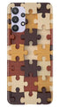 Puzzle Pattern Case for Samsung Galaxy A32 (Design No. 217)