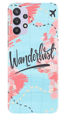 Wonderlust Travel Mobile Back Case for Samsung Galaxy A32 (Design - 223)