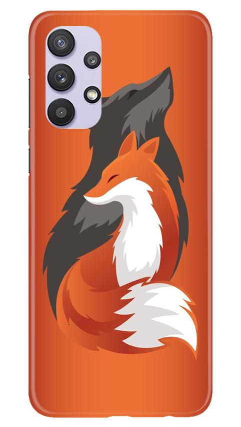 Wolf  Case for Samsung Galaxy A32 (Design No. 224)