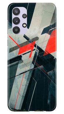 Modern Art Mobile Back Case for Samsung Galaxy A32 (Design - 231)