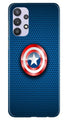 Captain America Shield Case for Samsung Galaxy A32 (Design No. 253)