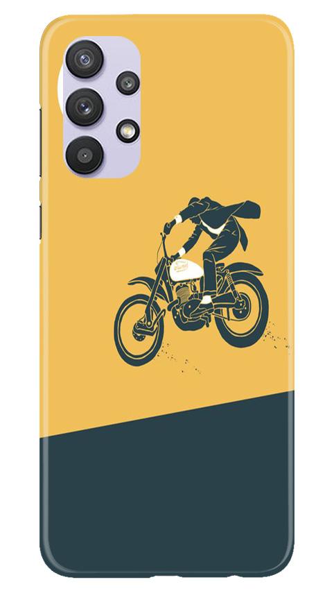 Bike Lovers Case for Samsung Galaxy A32 (Design No. 256)