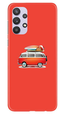 Travel Bus Mobile Back Case for Samsung Galaxy A32 (Design - 258)