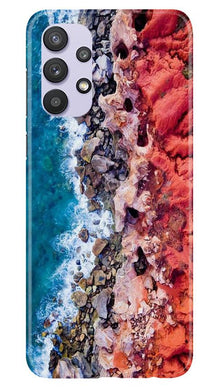 Sea Shore Mobile Back Case for Samsung Galaxy A32 (Design - 273)