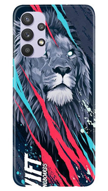 Lion Mobile Back Case for Samsung Galaxy A32 (Design - 278)